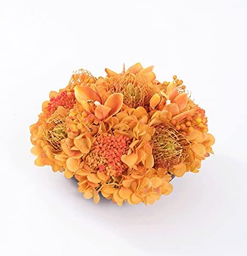 630Inch Artificial Bonsai Orange Flowers Rustic Decor