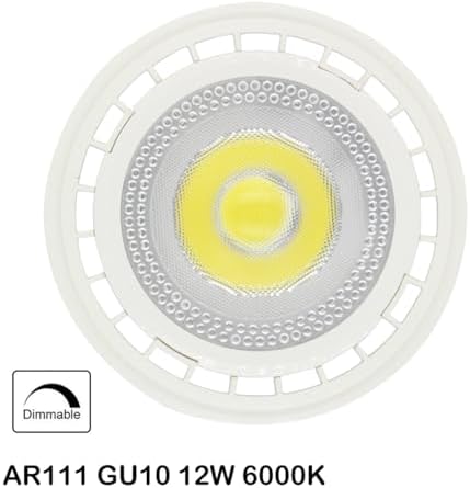 Rowrun GU10 AR111 12W LED Bulb Dimmable Pack of 2
