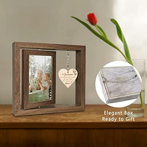 EYITUPC Grandchild Quote Picture Frame for New Grandparents
