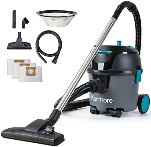 Kenmore KW3010 Dry Bagged Canister Vacuum with 3 Tools