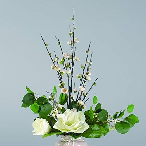 NDRFAWY Artificial Flowers Magnolia and Plum Mix