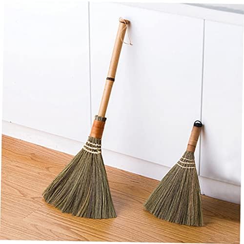 SOPOTUTU Handmade Natural Broom for Indoor and Outdoor Cleaning