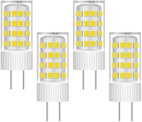 HUIMEIJIA GY53 LED Bulb 4W Equivalent 40W Halogen Replacement 4Pack