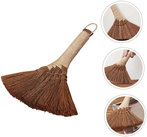 Palm Fiber Broom for Home and Desk Cleaning