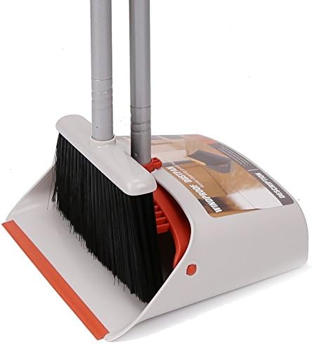 TreeLen Broom and Dustpan Set 52 Indoor Heavy Duty Cleaning Combo
