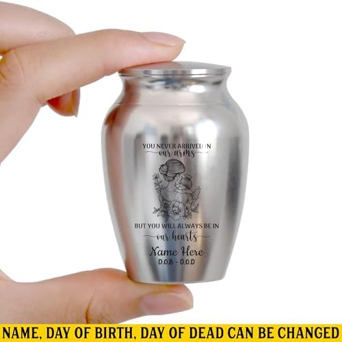 Artsy Woodsy Personalized Baby Mini Urn