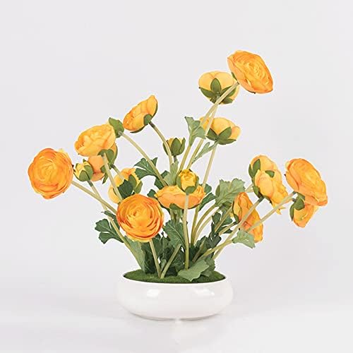 NDRFAWY 1575 Inch Artificial Bonsai with Silk Roses