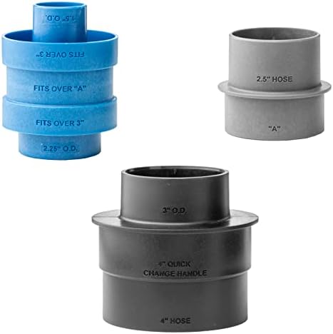 ROCKLER Dust Right 3-Piece Dust Port Adapter Set 1