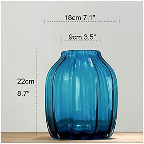 Realistic Artificial Yellow Winter Jasmine with Glass Vase