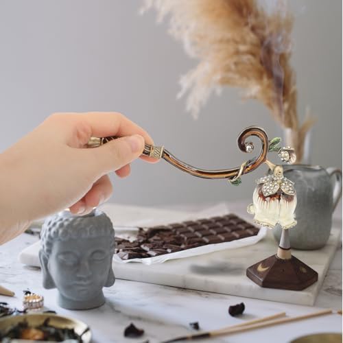 HOMSFOU Candle Snuffer Extinguisher with Long Handle