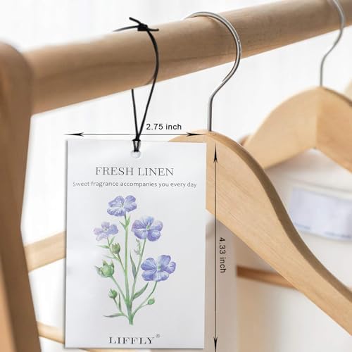 LIFFLY 14 Pack Scented Sachets with 6 Different Scents