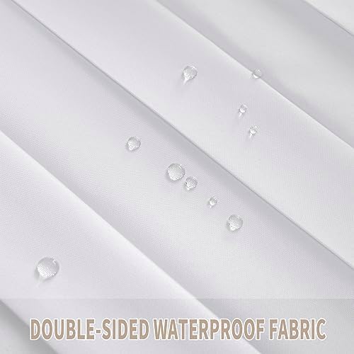 Vatge Door Curtains Folding 1 Panel White
