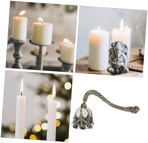 PRETYZOOM Vintage Rhinestone Tulip Candle Snuffer Tool