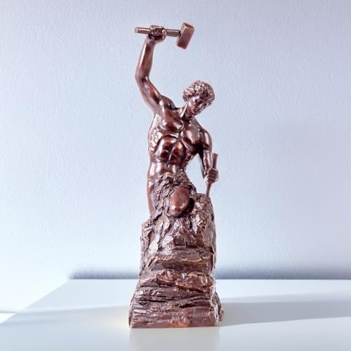 185 Inch Bronze Self Made Man Sculpture