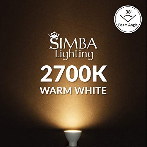 Simba Lighting 7W LED GU10 Dimmable Spot Light 6 Pack