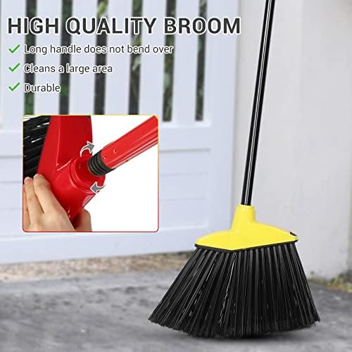WILLBOND 20 Pcs Heavy Duty Angle Brooms