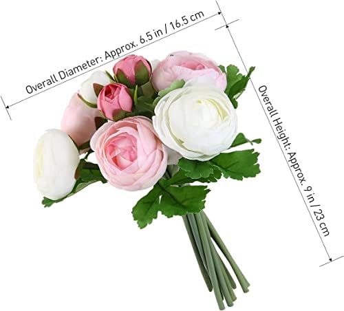 NDRFAWY Artificial Camellia Wedding Bouquet