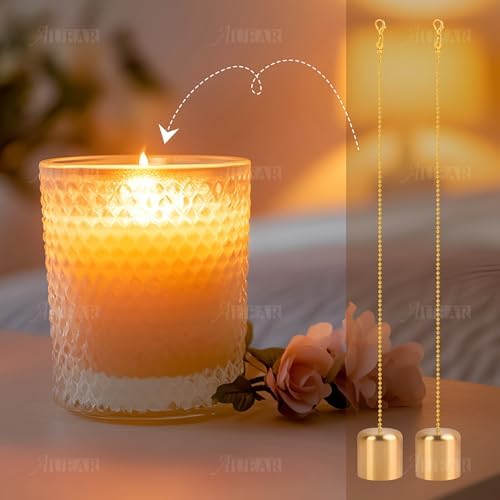 AUEAR 4 Pack Candle Snuffer Lamp Shade Extinguisher with Chain 1