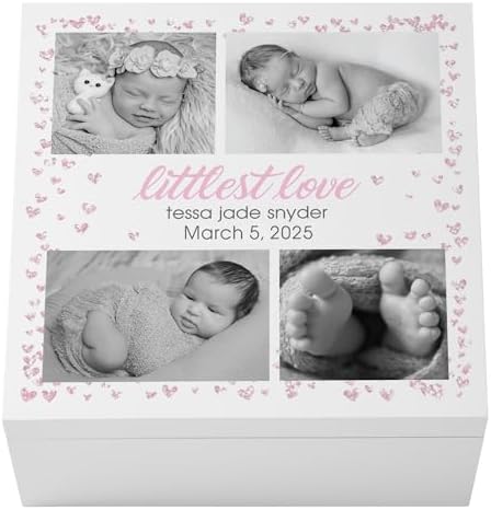Lets Make Memories Personalized Keepsake Box - Pink 12Lx12Wx6H