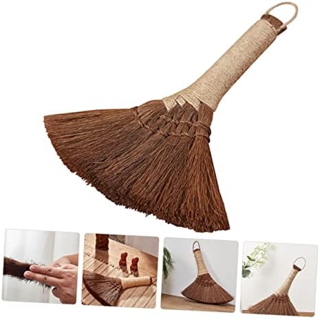 Palm Fiber Broom for Home and Desk Cleaning