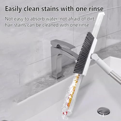 Magic Broom Sweeper 2 in 1 Scrub Scraper Brush