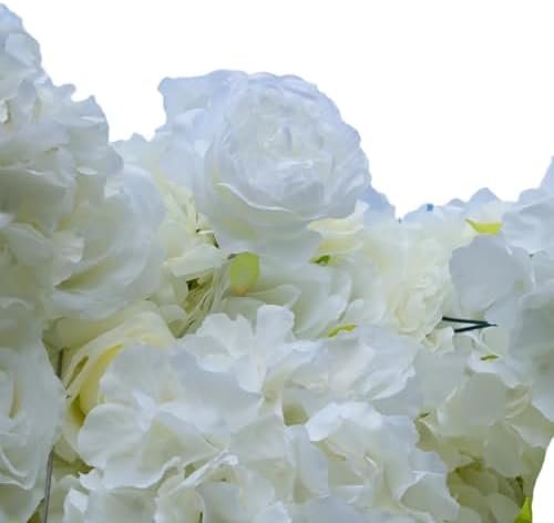 NDRFAWY Artificial Flower Wall Panels 2x2m Wedding Decor