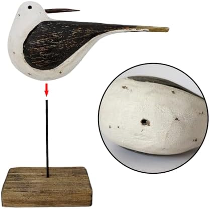 Veclotch Nautical Seabird Wood Statue Decor