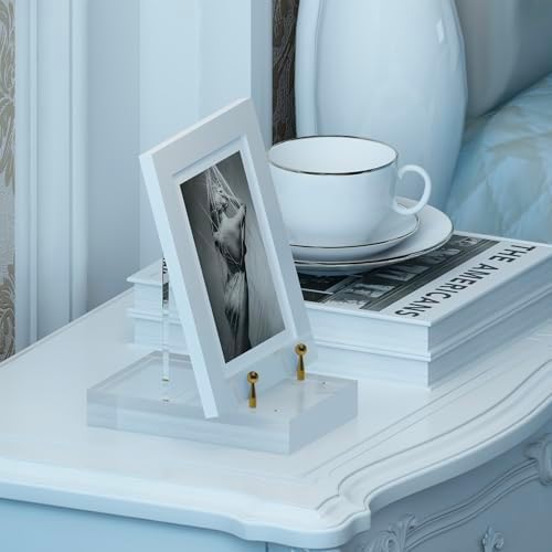 UoYeet Acrylic Easel Stand with Gold Hardware 1