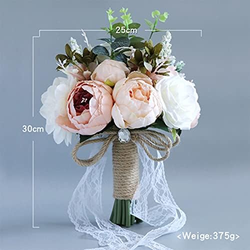 NDRFAWY Bridal Bouquet Artificial Flowers
