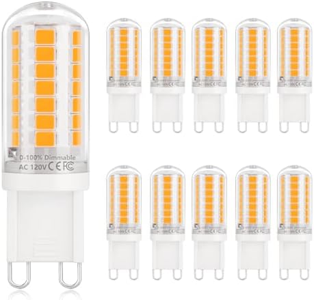 DiCUNO G9 LED Dimmable Bulb 4W 40W Halogen Equivalent