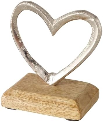 WHW Eternity Heart Sculpture 35 Inches Tall