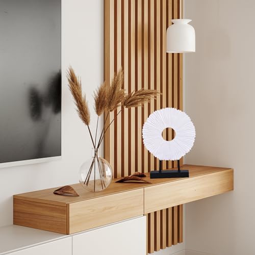 DOVDOV Modern Abstract White Round Statue