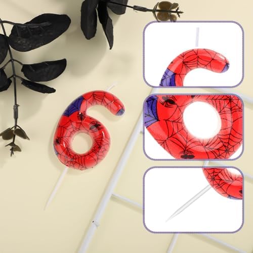 Spider Themed Birthday Candle with Storage Box 6