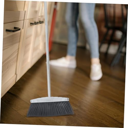 Ergonomic Hand Broom with Long Dust Pan Handle for Efficient Cleaning