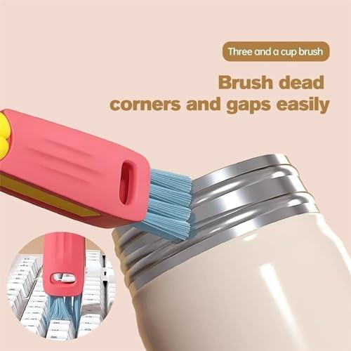 Assote 3 in 1 Cup Lid Cleaning Brush Set 9PCS 1