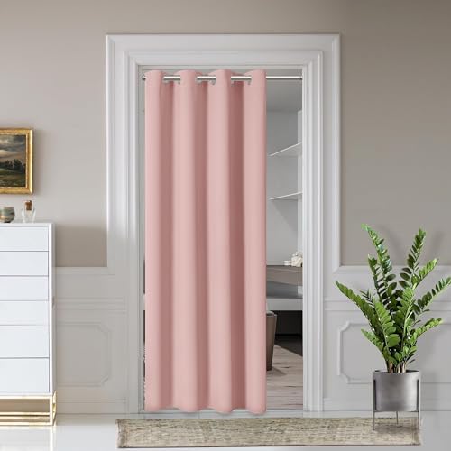 AOSKY Door Curtains with Light Blocking and Privacy