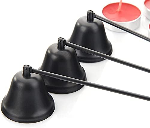 RUIXIA Bell Shaped Candle Snuffer with Long Handle
