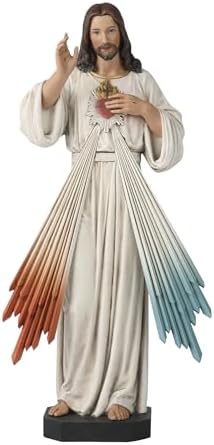 BC Catholic Divine Mercy Statue 10 Inch Handmade