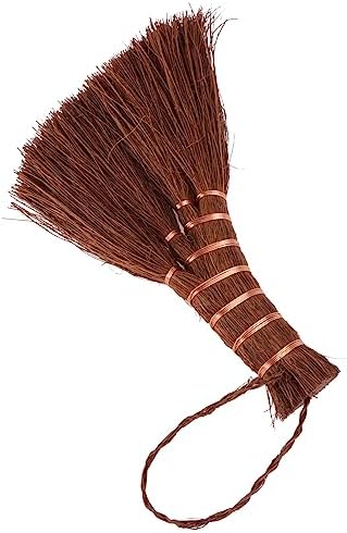 GARVALON Mini Palm Broom - Durable Natural Cleaning Tool