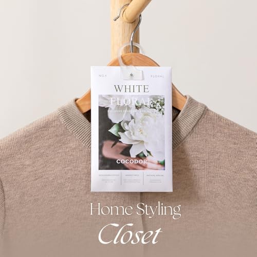 COCODOR White Musk Scented Sachets 5 Pack