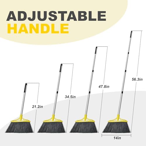 Diposiconx 57 Inch Heavy Duty Angle Broom