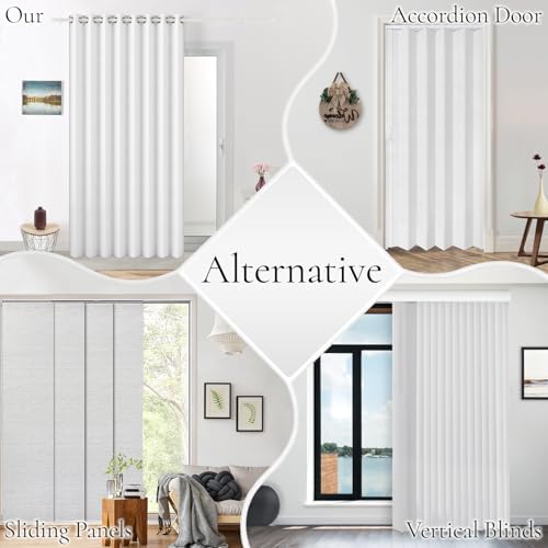 HMYI 100 Blackout Closet Curtain Panel
