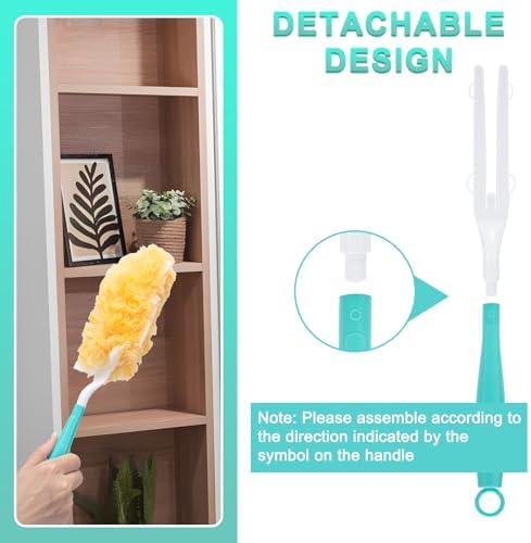 KeFanta 10 Pack Duster Handles for Swiffer Dusters
