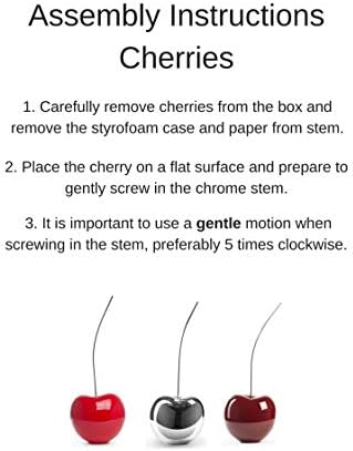 Finesse Decor Large Cherry Sculpture 22 Tall 1