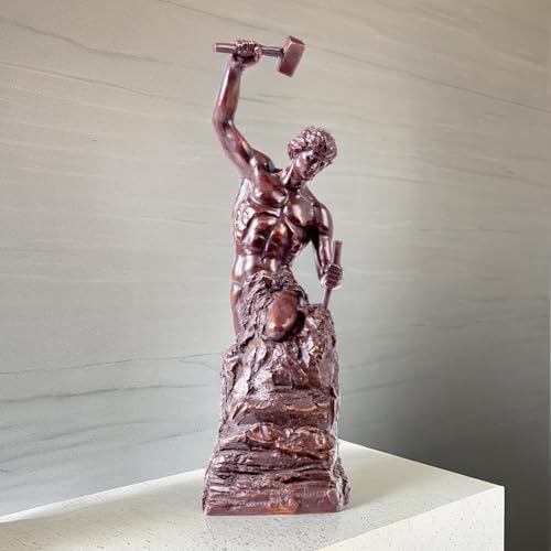 185 Inch Bronze Self Made Man Sculpture