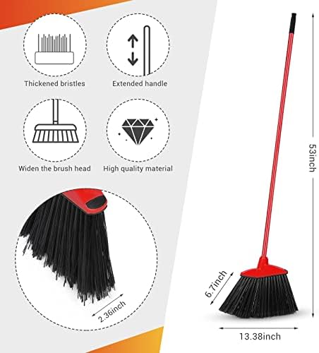 WILLBOND 20 Pcs Heavy Duty Angle Brooms