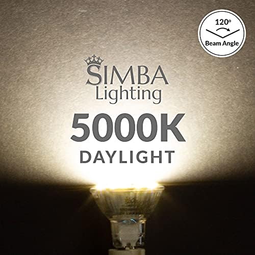 Simba Lighting 4 Pack LED MR11 Flood Light Bulbs 12V 3W 5000K Daylight