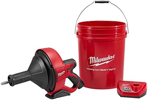 Milwaukee M12 Drain Snake Kit - Lightest Professional Drain Cleaner