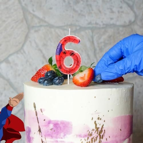 Spider Themed Birthday Candle with Storage Box 6