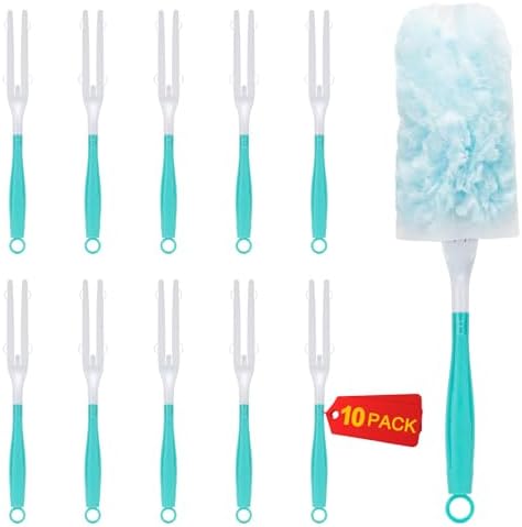 KeFanta 10 Pack Duster Handles for Swiffer Dusters